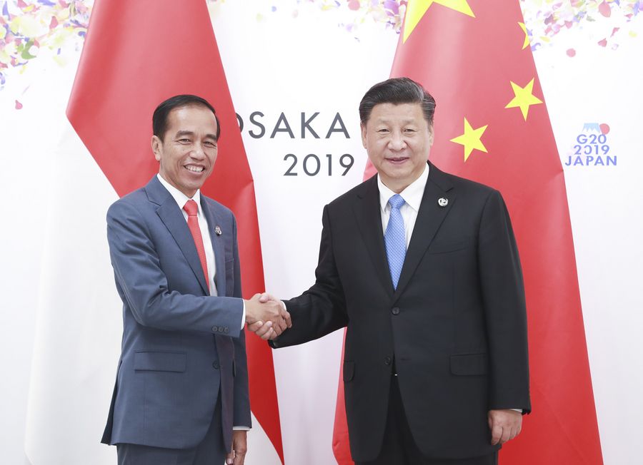 Chinese, Indonesian Leaders Exchange Congratulations on 70th