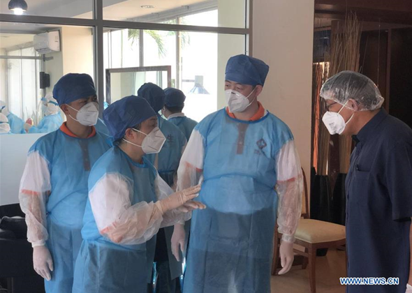 Chinese Medical Team Help Combat COVID-19 Pandemic in Cambod